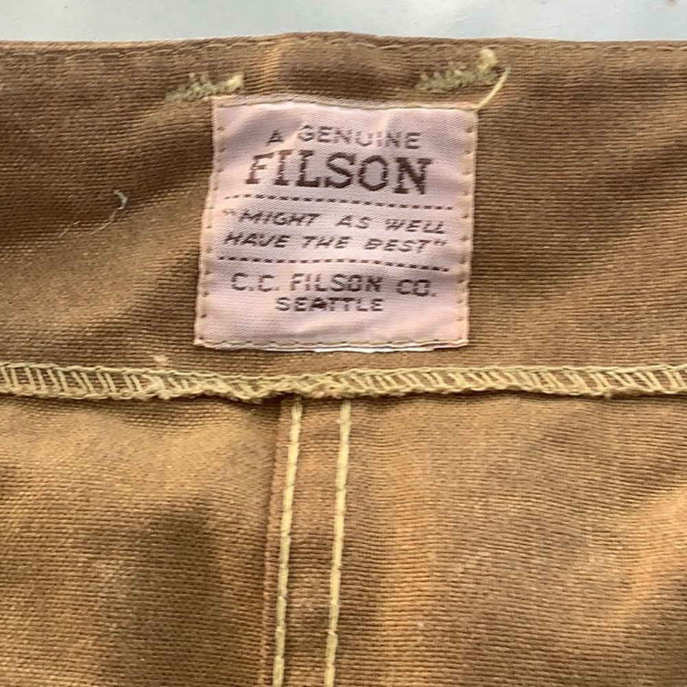 Genuine vintage Filson
